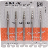 Mandrell (301 LR) (ISO 50), Kézidarab (HP, Ø 2,35 mm, ISO 104) ISO 50, Nemesacél, 5 darab