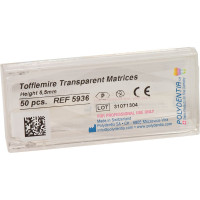 Matrizen nach Tofflemire transparent - 50 darabos csomag, Prämolar - 5936