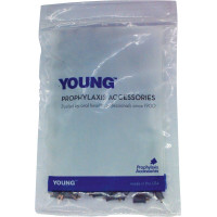 Prophy Cup (Turbo), Polírozó (Profilaxis), csavaros puha, szürke, 144 darab