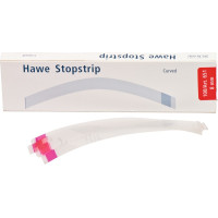 Stopstrip - 100 darabos csomag, Breite piros, 8 mm, gebogen - 651