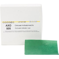 Okklusal Indikator Wachs - Packung 24 Stück grün - AXO 505