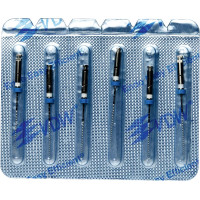 FlexMaster® gyökércsatorna tágító, 25 mm, Taper.02 ISO 015, 6 darab