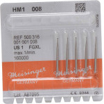 HM-Bohrer 1, fúró, ISO 008, FGXL, 5 darab