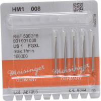 HM-Bohrer 1, fúró, ISO 008, FGXL, 5 darab