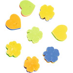 Zähnchen Behälter - Packung 50 Stück bunt, 38 mm - 4571