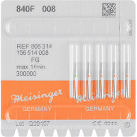 Diamanten 840, gyémántcsiszoló, piros, ISO 008, FG, 5 darab