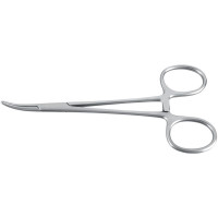 Arterienklemme nach Halsted-Mosquito - 1 db, 1255, 125 mm, gebogen - 1255