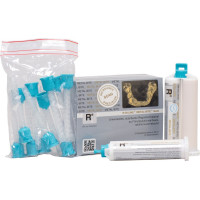 R-SI-LINE® METAL-BITE® Gold - csomag 2 x 50 ml duplakartus gold, 12 keverőkanül SXN - MBK0750