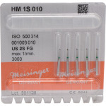 HM-Bohrer 1S, fúró, ISO 010, FG, 5 darab