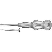 Luxationsinstrumente Ergoform - 1 db, 3 mm, gebogen - 590/3