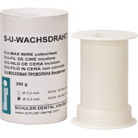 Viaszhuzal, Tekercs, kerek, extra puha, 5 mm, 1 Csomag