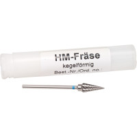 Labor frézer (Keresztfogazás) (837), Kézidarab (HP, Ø 2,35 mm, ISO 104, 44,5 mm) közepes, Keresztfogazás, 40.000 f/p, 1 darab