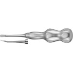Luxationsinstrumente Ergoform - 1 db, 5 mm, gebogen - 590/4 Luxationsinstrumente Ergoform - 1 db, 5 mm, gebogen - 590/4