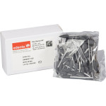 EXA Dental (ISO 55), Polírozó (Univerzális), Kézidarab (HP, Ø 2,35 mm, ISO 104) ISO 55 Láng, szürke, Szilíciumkarbid- Szilikon, 20.000 f/p, 100 darab