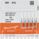 Diamanten 801, gyémántcsiszoló, kék, ISO 012, FG, 5 darab