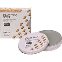 Inlay Wax, Inlay viasz, Doboz, szürke, puha, 40 g, 1 darab