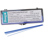 S-U-Wachsprofile Packung 25 g Wachsprofile rund, 0,8 mm