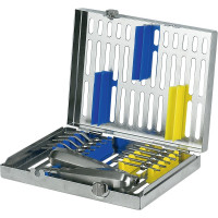 IMS Kassette Signature DIN - 1 db, DIN bunt, für 10 Osteotome, 2 Griffe - IM12DINOST