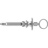 Zylinderampullenspritze - 1 db, nemesacél, Rozsdamentes, mit Aspirationshaken, 1,8 ml - 1950-RS
