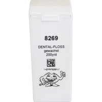Dental Floss, Fogselyem, Doboz, viaszos, 200 m, 1 darab