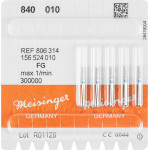 Diamanten 840, gyémántcsiszoló, kék, ISO 010, FG, 5 darab