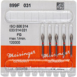 Diamanten 899, gyémántcsiszoló, piros, ISO 031, FG, 5 darab Diamanten 899, gyémántcsiszoló, piros, ISO 031, FG, 5 darab