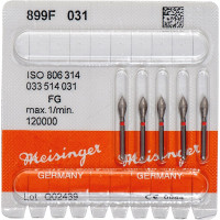 Diamanten 899, gyémántcsiszoló, piros, ISO 031, FG, 5 darab Diamanten 899, gyémántcsiszoló, piros, ISO 031, FG, 5 darab