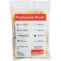 Prophylaxe Bürste, 100 darab, gelb, ISO 060, RA