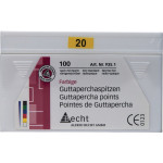 Guttaperchaspitzen farbig, 10 darab, ISO 020