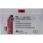 Guttaperchaspitzen farbig, 10 darab, ISO 025 Guttaperchaspitzen farbig, 10 darab, ISO 025