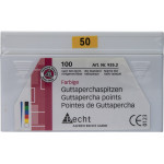 Guttaperchaspitzen farbig, 10 darab, ISO 050