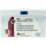 Guttaperchaspitzen farbig, 10 darab, ISO 060