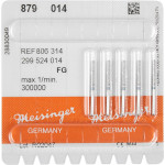 Diamanten 879, gyémántcsiszoló, kék, ISO 014, FG, 5 darab