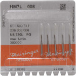 HM-Bohrer 7L, fúró, ISO 008, FG, 5 darab