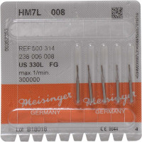 HM-Bohrer 7L, fúró, ISO 008, FG, 5 darab