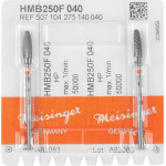 Black Cobra HM 250, frézer, piros ISO 040, HP, 2 darab