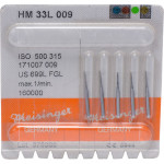 HM-Bohrer 33L, fúró, ISO 009, FGL, 5 darab