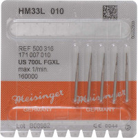 HM-Bohrer 33L, fúró, ISO 010, FGXL, 5 darab