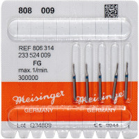 Diamanten 808, gyémántcsiszoló, kék, ISO 009, FG, 5 darab