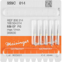 Diamanten 859 Packung 5 Diamanten gelb ISO 014, FG
