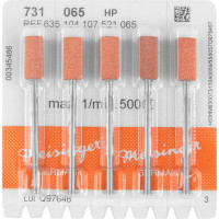 Keramische Schleifer 731, kerámia-csiszoló, világosbarna, ISO 065, HP, 5 darab
