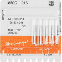 Diamanten 850 Packung 5 Diamanten grün ISO 016, FG