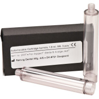 ASPIJECT® - csomag 3 x transparente műanyag-Schraubhülsen für Aspiject SIS, autoklávozható - 2037