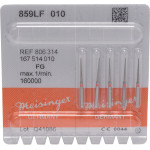 Diamanten 859L Packung 5 Diamanten piros, ISO 010, FG