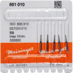 Diamanten 801, gyémántcsiszoló, kék, ISO 010, FGS, 5 darab