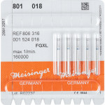 Diamanten 801, gyémántcsiszoló, kék, ISO 018, FGXL, 5 darab