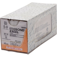 ETHIBOND EXCEL - 12 darabos csomag, zöld, 45 cm, ST4, USP 5-0, Stärke 1 - 18540G
