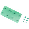 KKD® Variboards - 1 db, Typ III für 20 Klammern inklusive 5 x 6,5 mm, 5 x 8 mm, 4 x 9,5 mm - 5503