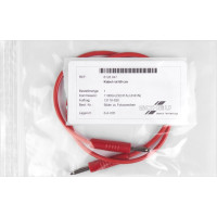 Kabel für Impulsfixator - Stück rot, 60 cm - 6128.047
