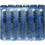Mtwo (21 ¦ 31 mm) (4 %) (ISO 40), Gyökércsatorna reszelő (kézzel), Könyökdarab (CA, Ø 2,35 mm, ISO 204) ISO 40 sterilen csomagolva, forgó, Nikkel-titán, 21 - 31 mm, 6 darab